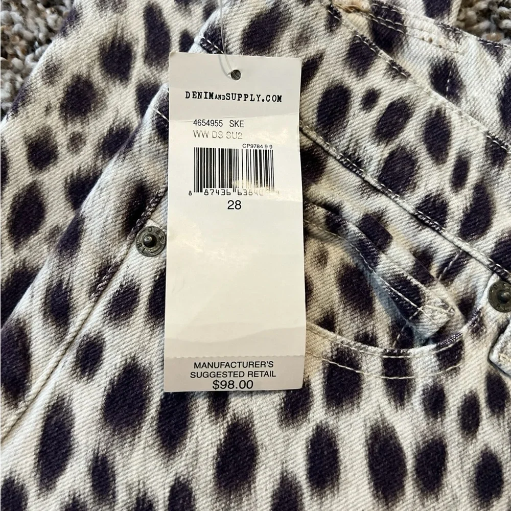 Leopard print jeans - Picture 3 of 5